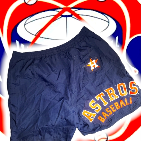 Vintage CUSTOM houston astros shorts - Picture 2 of 2